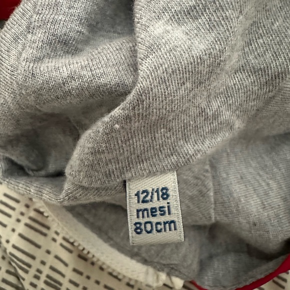 Moncler Enfant logo print color block jacket - Picture 2 of 5